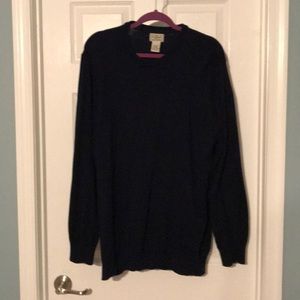 LL Bean Navy sweater